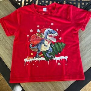1200. 🎉🎄Toddler Short Sleeve Festive Christmas Shirt